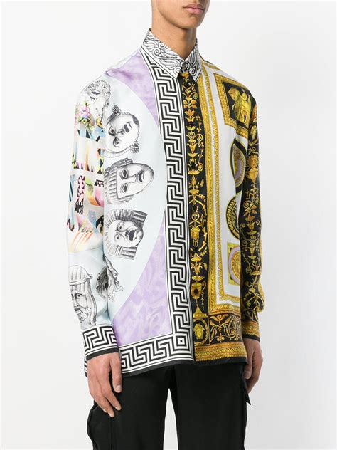 versace medusa shirt men's uk.